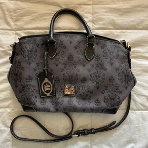 disney dooney & bourne haunted mansion satchel